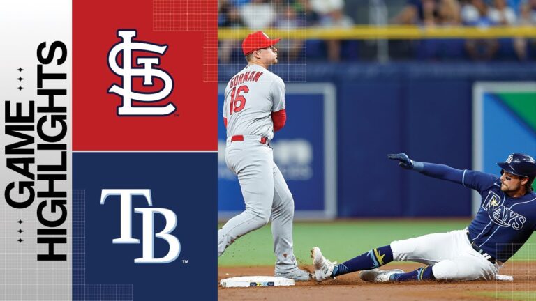 カージナルス対レイズの試合ハイライト (8/9/23) |  MLB ハイライト