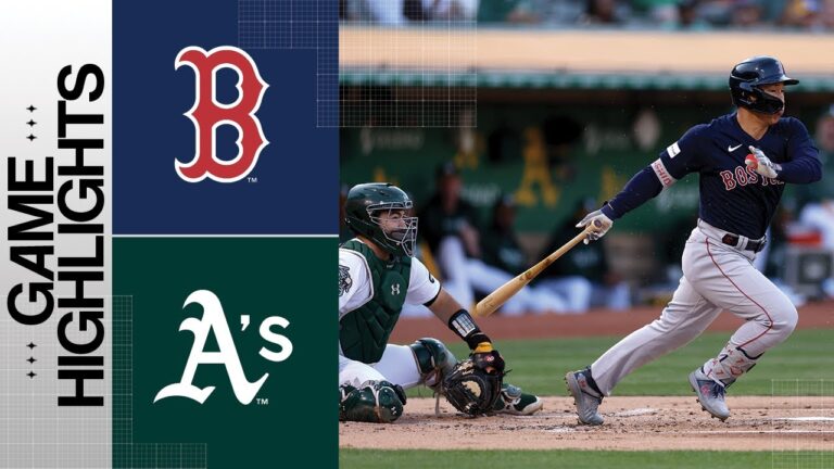 レッドソックス対アスレチックス試合ハイライト (7/17/23) |  MLB ハイライト