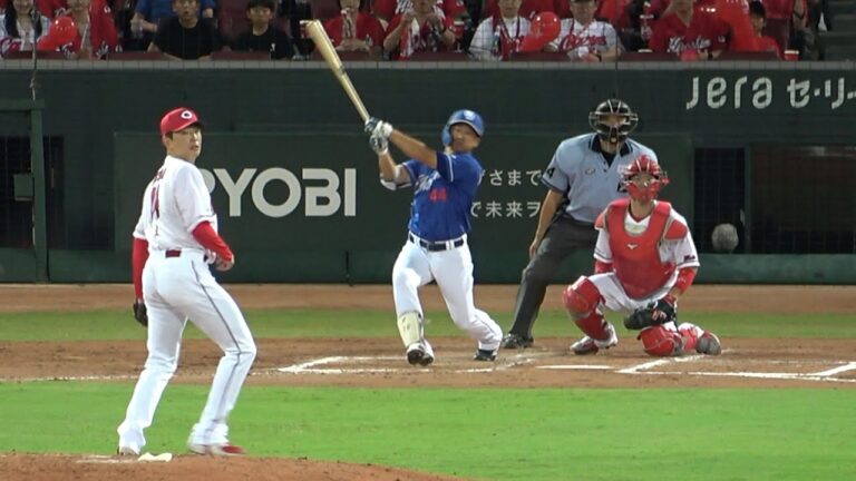 川越誠司、チャンスで代打登場の移籍後初打席でいきなりタイムリー！ (2023/07/23)