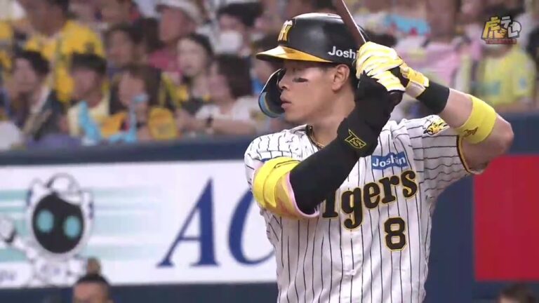 【反撃の狼煙】4回裏 #佐藤輝明 選手がライトへ第14号ソロホームランを放つ！【2023/8/23Ｔ－Ｄ】