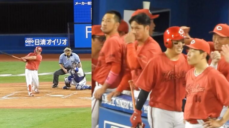 西川龍馬&松山竜平、連続タイムリーで突き放す！2得点シーンハイライト！2023年8月23日