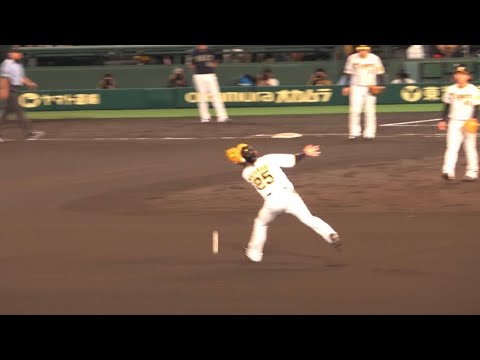 【渡邉涼本日2個目のエラーをしてしまう、、】阪神対オリックス