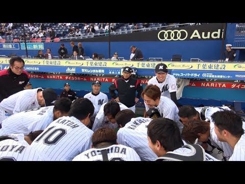全員で、熱くなれ！三木選手の試合前円陣にカメラが接近【広報カメラ】
