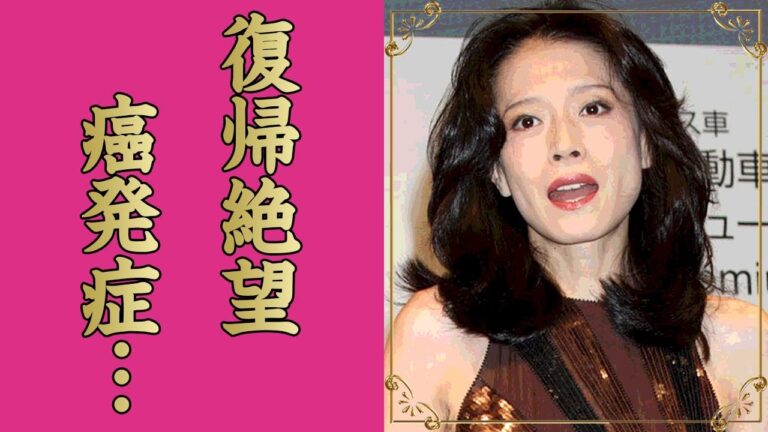 中森明菜が復帰を断念した癌闘病...激痩せした現在の姿に涙が零れ落ちた...『少女A』で有名な「花の８２年組」アイドルの空白の時代に隠された子供...現在を献身的に支える男性の正体がヤバい...