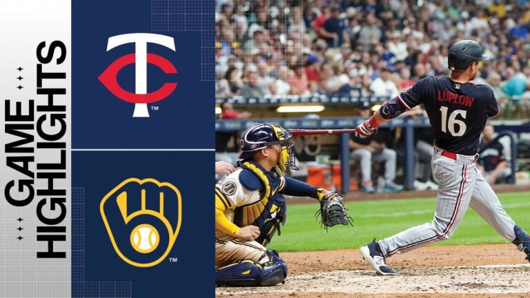 Twins vs. Brewers Game Highlights (8/22/23) | MLB Highlights