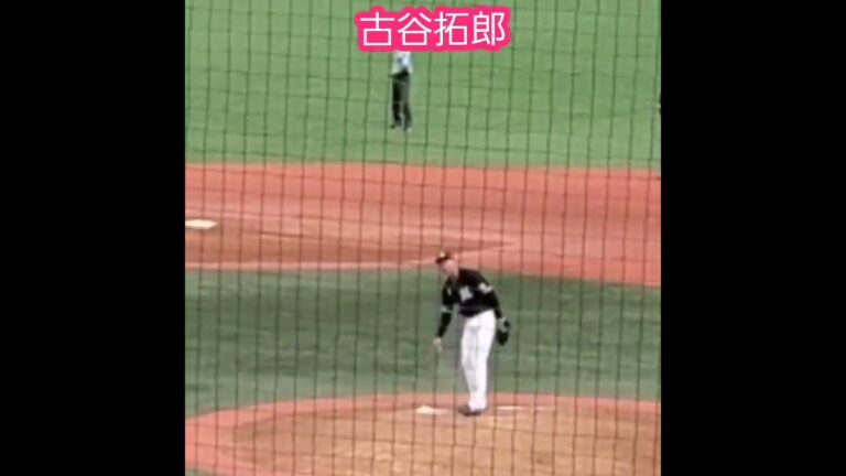 20230707　古谷拓郎 投手の投球練習　#shorts　#投球フォーム　千葉ﾛｯﾃﾏﾘｰﾝｽﾞ2軍@横須賀ｽﾀｼﾞｱﾑ［ｲｰｽﾀﾝ･ﾘｰｸﾞ 2軍戦］ｽｶｽﾀ