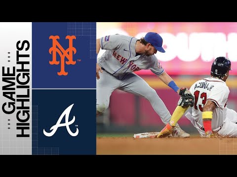 Mets vs. Braves Game Highlights (8/23/23) | MLB Highlights