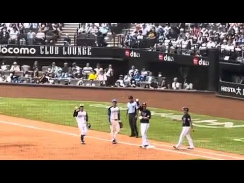 "俺たちのT"代打の切り札T-岡田が登場でオリックスファン大発狂からのヒット炸裂で逆転を狙う瞬間‼︎エスコンフィールド北海道