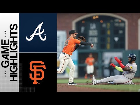 Braves vs. Giants Game Highlights (8/25/23) | MLB Highlights