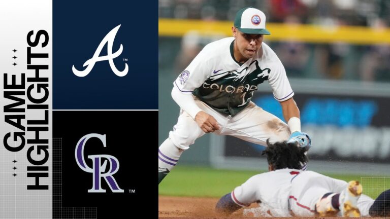 Braves vs. Rockies Game Highlights (8/30/23) | MLB Highlights