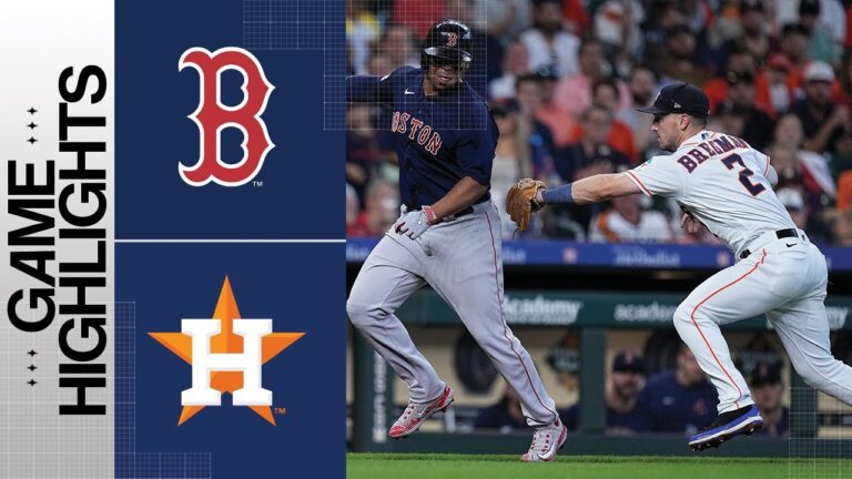 レッドソックス対アストロズの試合ハイライト (8/24/23) |  MLB ハイライト