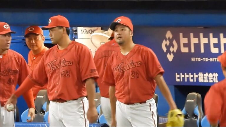 中崎翔太、今日も完璧！ヤクルト村上&サンタナ選手連続三振ハイライト 広島カープ 2023年7月2日