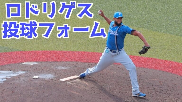 ブライアン・ロドリゲス ピッチングフォーム(スローあり)【日本ハム】