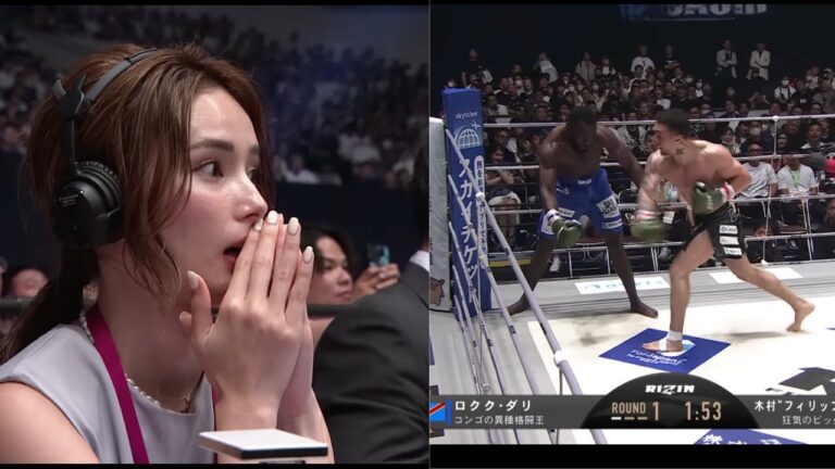 エグい失神KOを見てドン引きしてしまう