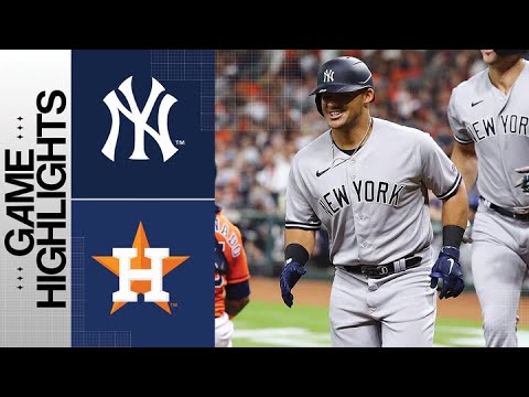ヤンキース対アストロズの試合ハイライト (9/1/23) |  MLB ハイライト