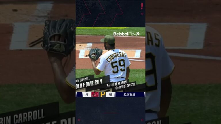 Jonrón de Corbin Carroll 🚀💥 Video: MLB #mlb #arizona #pittsburgh #grandesligas #beisbol
