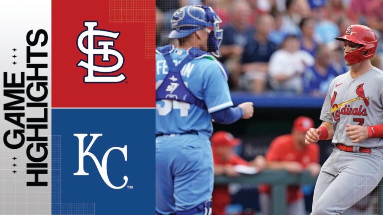 カージナルス対ロイヤルズの試合ハイライト (8/12/23) |  MLB ハイライト