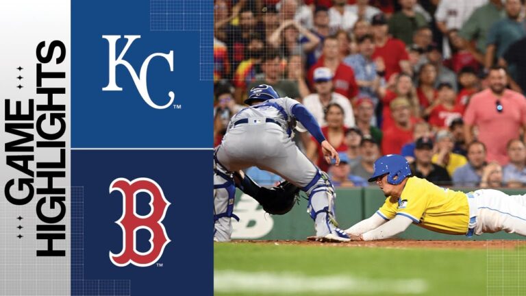 ロイヤルズ対レッドソックスの試合ハイライト (8/9/23) |  MLB ハイライト