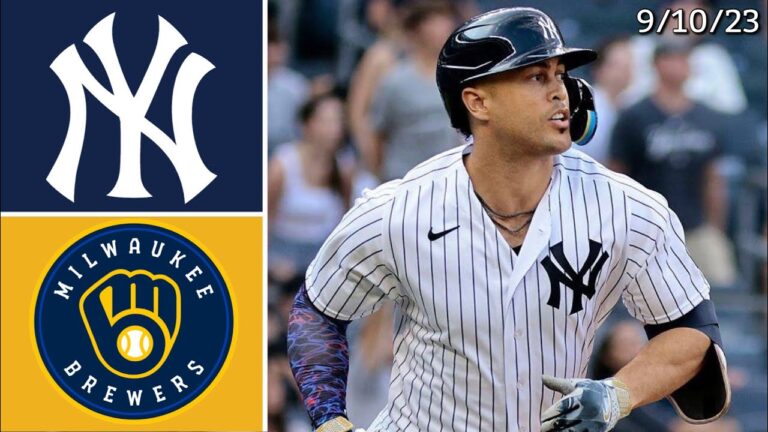 New York Yankees vs Milwaukee Brewers | Game Highlights | 9/10/23