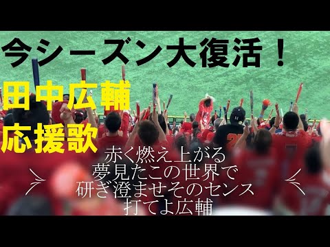 今季復活で大活躍！田中広輔応援歌