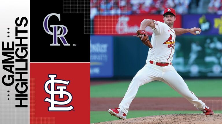 ロッキーズ対カージナルスの試合ハイライト (8/5/23) |  MLB ハイライト