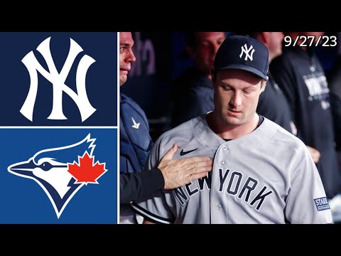 New York Yankees @ Toronto Blue Jays | Game Highlights | 9/27/23
