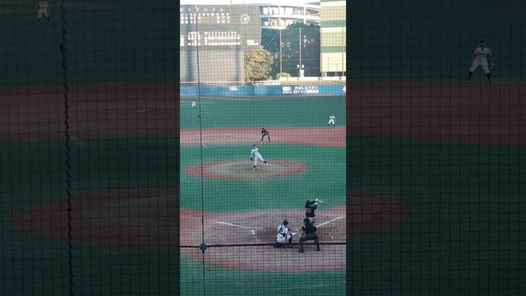 全府中野球倶楽部 永野将司投手（九州国際大学・元千葉ロッテマリーンズ）VS TOKYOMETS 福井一稀内野手（東京経済大学）