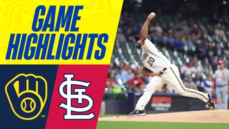 Cardinals vs. Brewers Game Highlights (9/27/23) | MLB Highlights