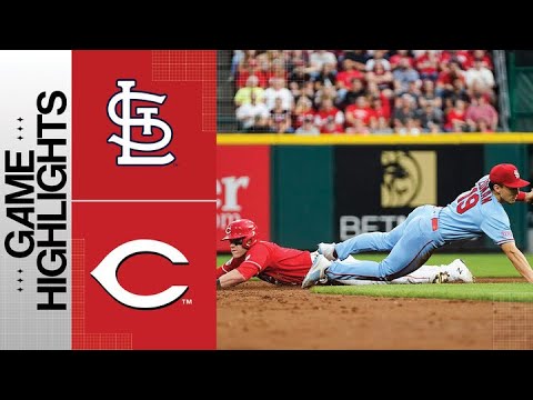 カージナルス対レッズの試合ハイライト (9/9/23) |  MLB ハイライト
