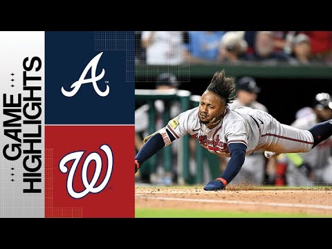 ブレーブス対ナショナルズの試合ハイライト (9/21/23) |  MLB ハイライト
