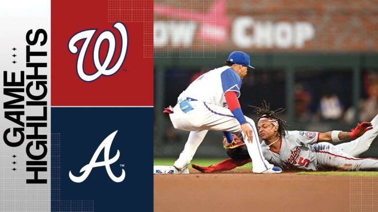 Nationals vs. Braves Game Highlights (9/30/23) | MLB Highlights