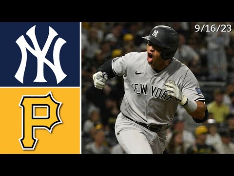 New York Yankees @ Pittsburgh Pirates | Game Highlights | 9/16/23