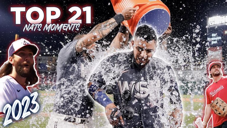 Top 21 Moments of the Nats 2023 Season