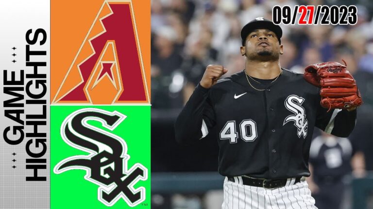 シカゴ・ホワイトソックス vs アリゾナ・ダイヤモンドバックスのハイライト  [TODAY] 2023年9月27日