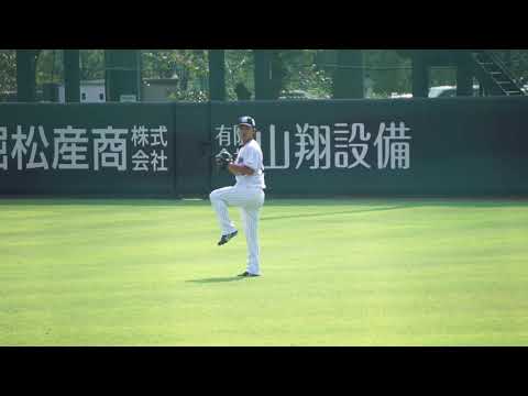 2023/9/28(木) キャッチボール 沼田翔平(東京ヤクルトスワローズ)