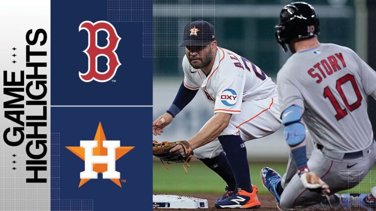 レッドソックス対アストロズの試合ハイライト (8/23/23) |  MLB ハイライト