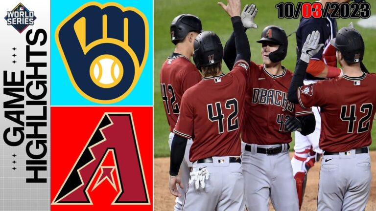 アリゾナ・ダイヤモンドバックス vs ミルウォーキー・ブルワーズ 試合ハイライト  [TODAY] 2023 年 10 月 3 日 MLB 2023