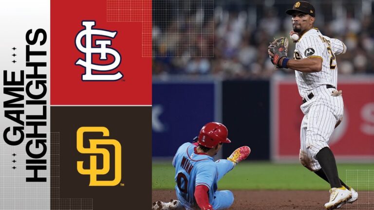 カージナルス対パドレスの試合ハイライト (9/23/23) |  MLB ハイライト