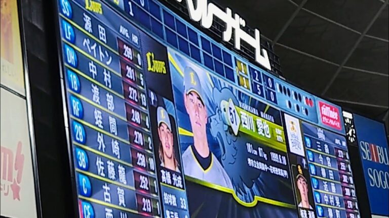 西武L 西川 愛也選手 登場曲 2023（後半戦）