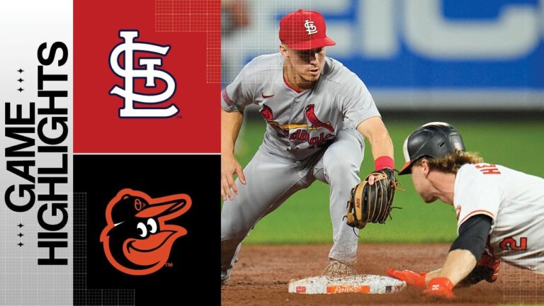 カージナルス対オリオールズの試合ハイライト (9/12/23) |  MLB ハイライト