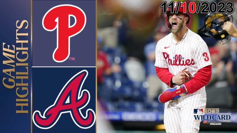 フィラデルフィア vs アトランタ ALDS ゲームハイライト プレーオフ 2023 年 10 月 11 日|MLB ハイライト |MLB ポストシーズン