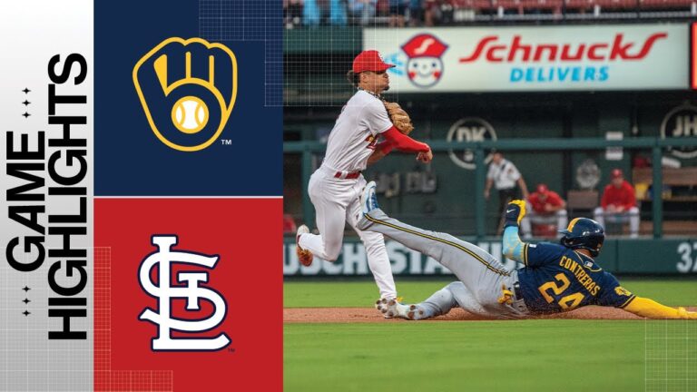 ブルワーズ対カージナルスの試合ハイライト (9/18/23) |  MLB ハイライト