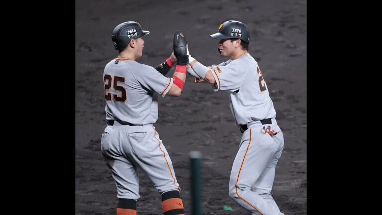 【巨人】大江竜聖が１軍合流　バンテリンドームの試合前練習に参加