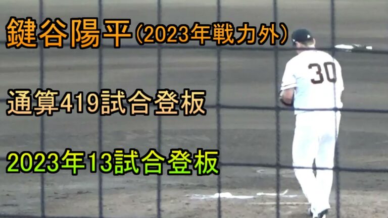 【2023年戦力外】読売ジャイアンツ鍵谷陽平の投球