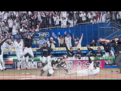 安田尚憲のサヨナラタイムリー！ロッテ！ファイナルステージ進出！