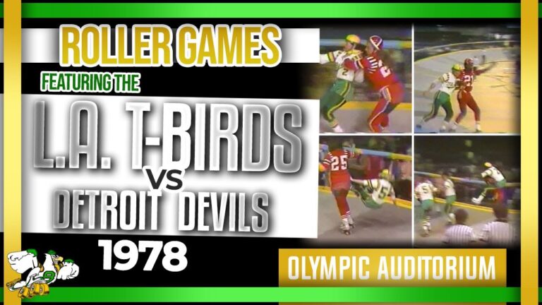 1978 ローラー ゲーム: LA T バーズ vs デトロイト デビルズ (75-74)