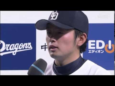 中日ドラゴンズ2014　DvsT 5・7  濱田達郎　ヒーローインタビュー