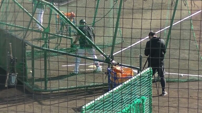 【巨人秋季練習】前田研輝のフリーバッティング〜ジャイアンツ球場 2023年11月3日