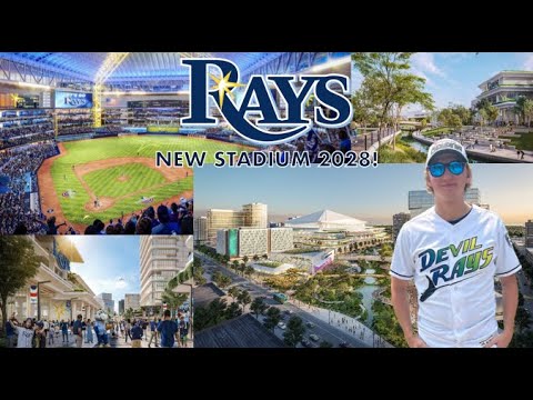 確認：新しいタンパベイ・レイズ・スタジアムは2028年にオープン予定！