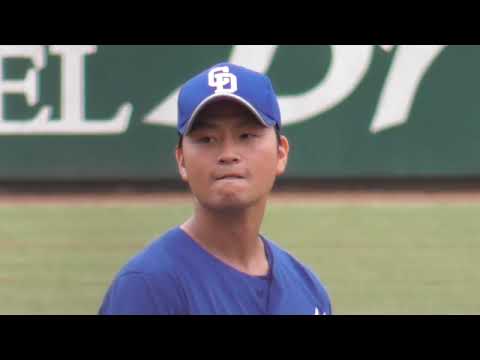 10月14日　フェニックスリーグ　サイドスロー転向後　1イニングを完璧に抑える砂田毅樹投手